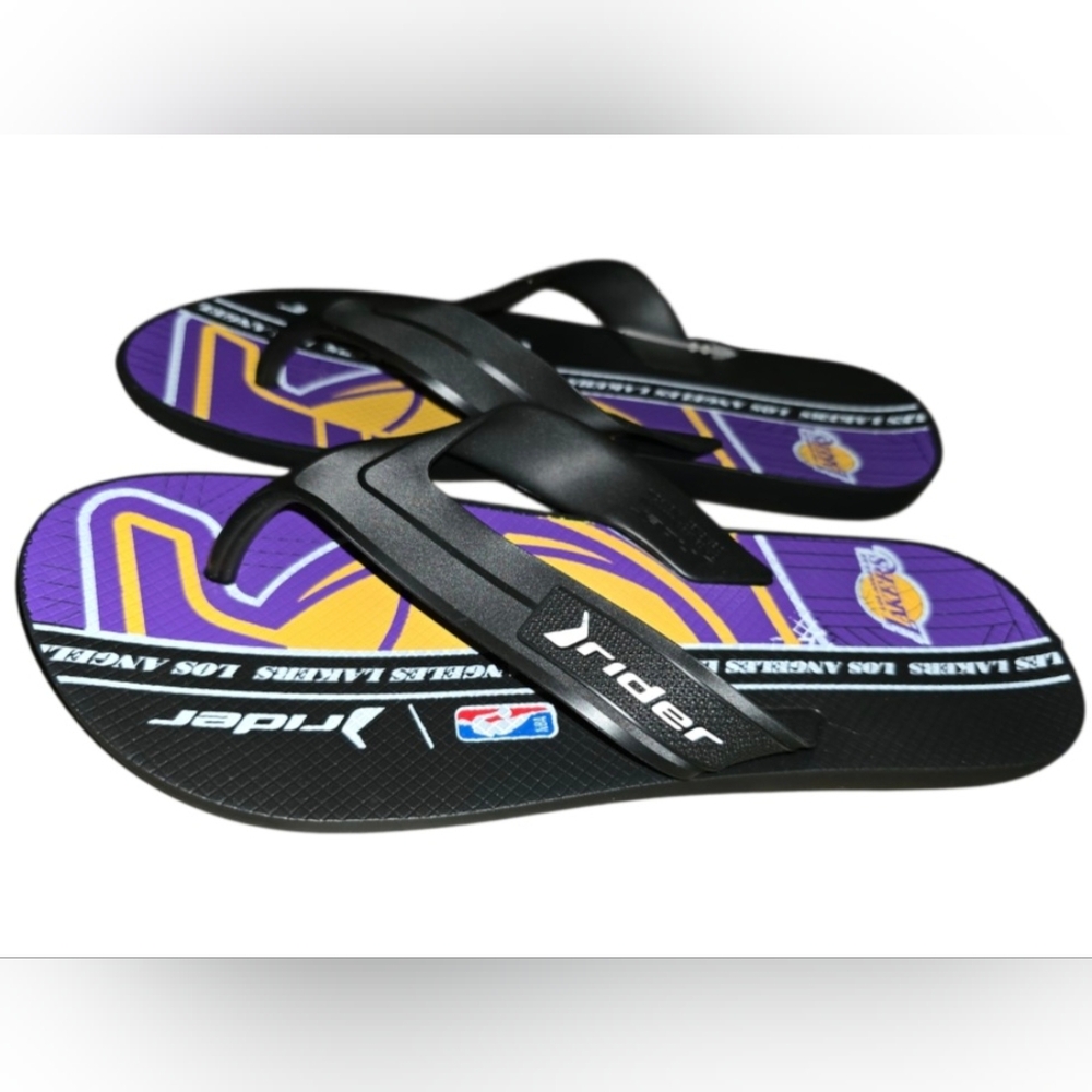 Rider Los Angeles Lakers Flip Flops